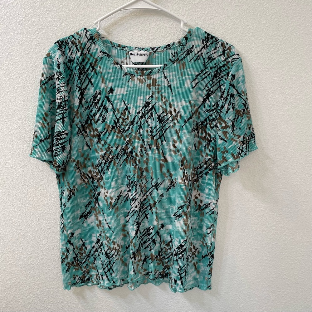 Bon worth blue top small